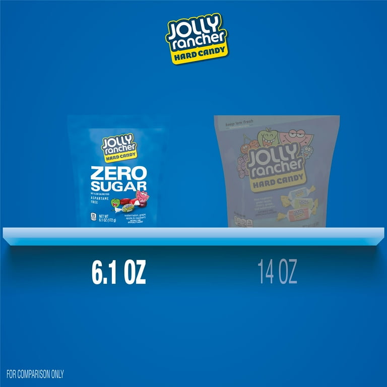 2 pack) Jolly Rancher Zero Sugar Assorted Fruit Flavored 2 pack) Jolly Rancher Zero Sugar Assorted Fruit Flavored