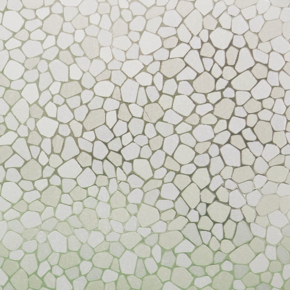 Brewster Pebbles Static Cling Glass Window Privacy Film
