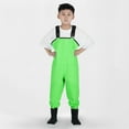 2024 1 Piece Pants Wading Clothes Rain Pants Rain Boots One Children's