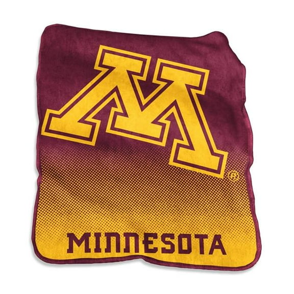 Logo Chair 175-26C NCAA Minnesota Golden Gophers Raschel Throw
