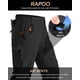 thumbnail image 2 of Pantalones cargo de senderismo Rapoo para hombre, impermeables, de secado rápido, negros, 2 of 6