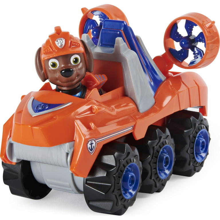 PAW Patrol, Dino Rescue Zuma's Deluxe Rev Up Vehicle with Mystery