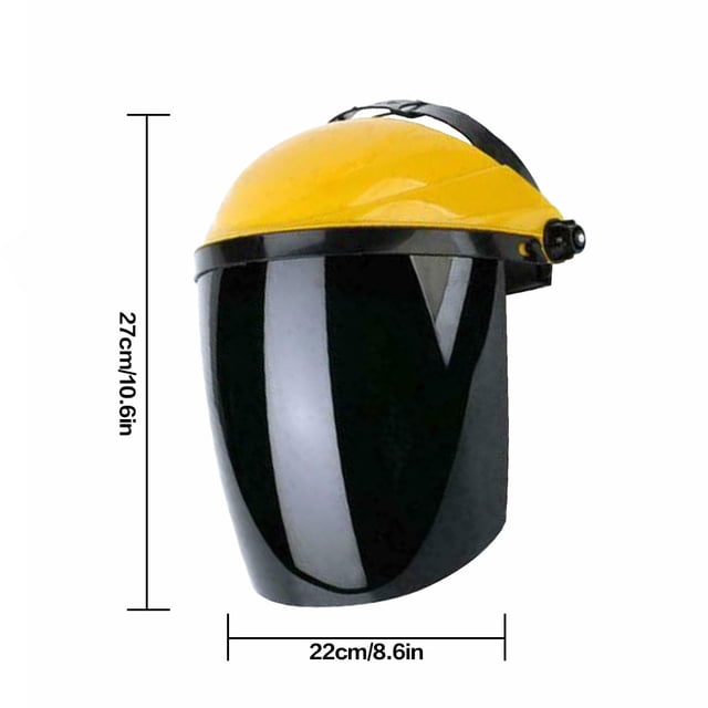 Máscara protectora facial de soldadura Visera a prueba de impacto a prueba de viento al aire libre Pantalla de protección facial Casco kenally AF0120-03B