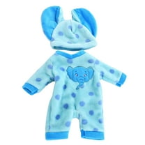 Reusable Doll Pajamas Set Cute Outfit For Dress Up Soft Accessories