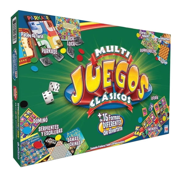 Juego de Mesa Fotorama Multijuegos Clásico 698