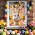 thumbnail image 1 of Rewenti Easter Door Streamer – Bunny Theme 90x180cm Front Porch Decoration, 1 of 6