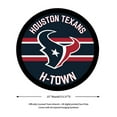 thumbnail image 2 of Houston Texans 15" Round LED Lit Wall Sign, 2 of 5