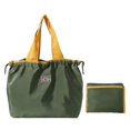 thumbnail image 2 of Large Reusable Tote Bag with Foldable Nylon Design, Waterproof Grocery Tote Bag for Women with Spacious Carry Capacity, Travel Tote Bag for Everyday Use and Gifting, 1 Pack, 2 of 7