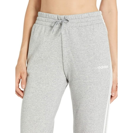 adidas jogger fleece essentials stripe pants cotton walmart
