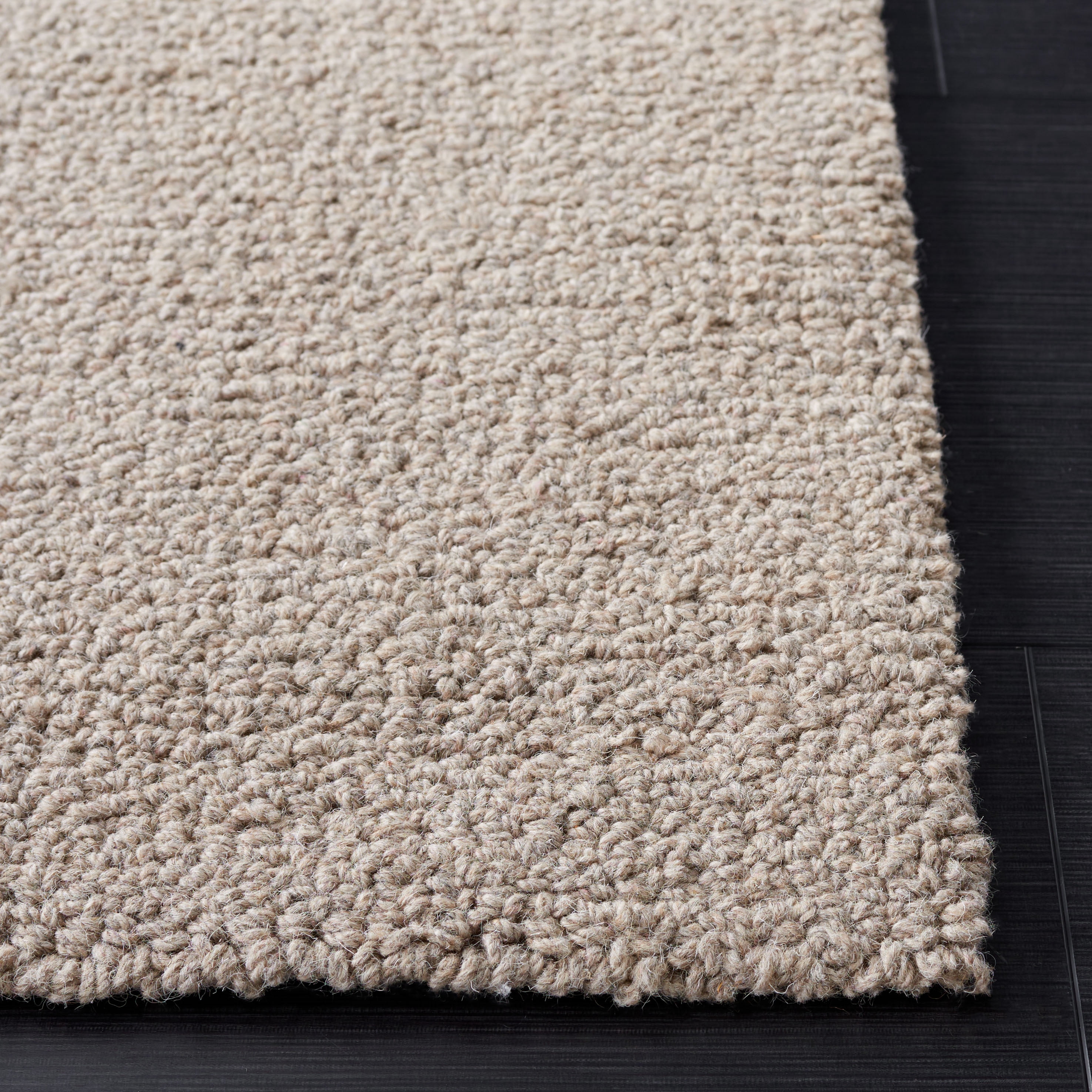 SAFAVIEH Abstract Virginia Solid Area Rug, Light Brown, 3' x 5'
