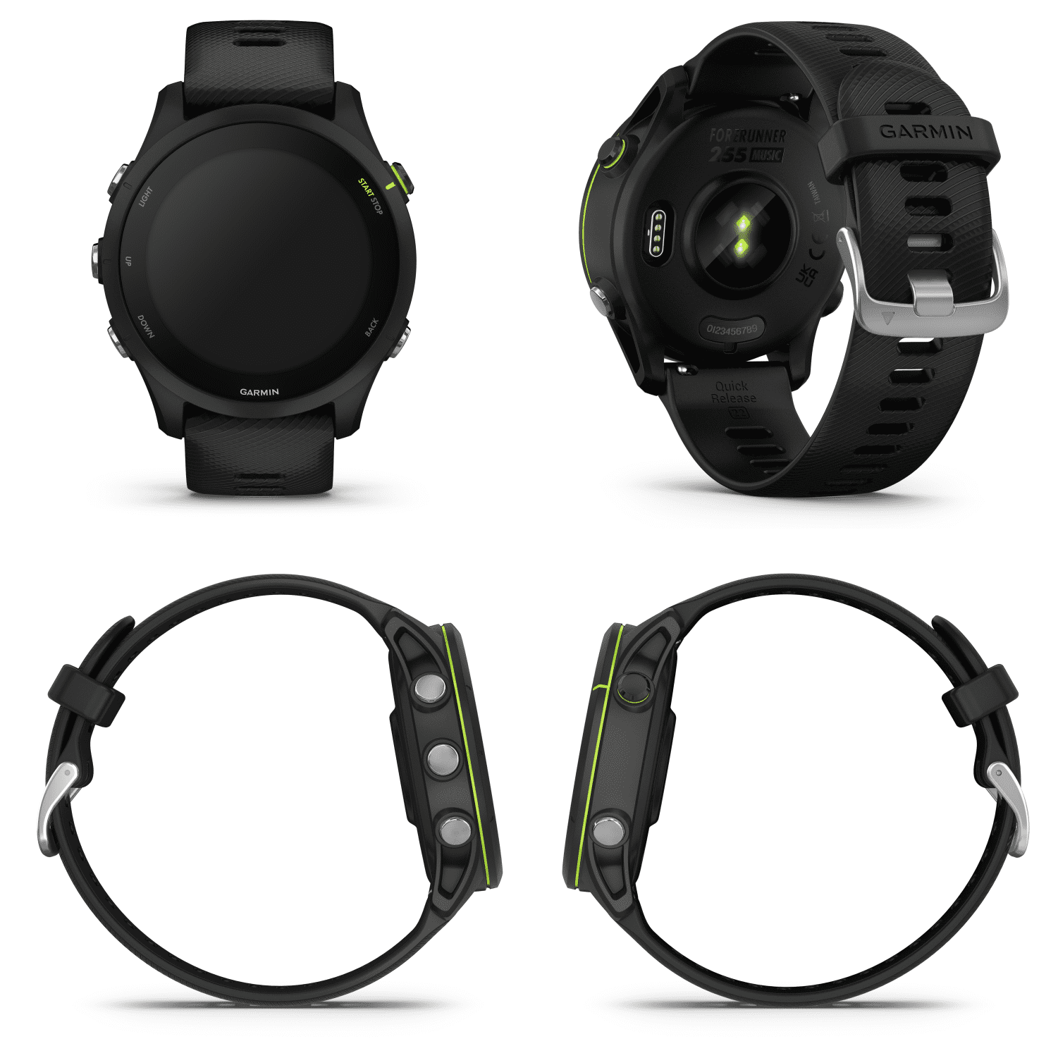 igen fænomen Vejrudsigt Garmin Forerunner 255 Music GPS Running Smartwatch, Advanced Insights,  Long-Lasting Battery, Black with Wearable4U Black EarBuds Bundle -  Walmart.com