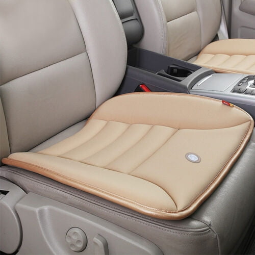 1pc Seat Pad Universal Fit Car Cover Cushions Non Slip Backing For Comfort In Plane Office Or Home Beige Com 1pc Seat Pad Universal Fit Car, Car Seat Protector For Plane