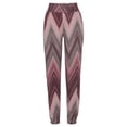 thumbnail image 5 of Huowey Wide Leg Pants Woman High Waist Floral Printing Elastic Waist Trousers Long Pants Boho Beach Relaxed Joggers Summer Fashionable Breathable Pencil Pants,Light Purple,L, 5 of 6