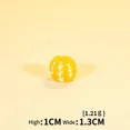 thumbnail image 1 of 10/30/50 Uds. Bonita fruta de resina luminosa simular comida en miniatura cabujones planos DIY joyería artesanal accesorios de decoración para teléfono, 1 of 5