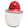 thumbnail image 3 of Sombrero antisaliva de , gorro antiescupir con cara, gorro impermeable a prueba de polvo para exteriores para niños, rojo-L, 3 of 6