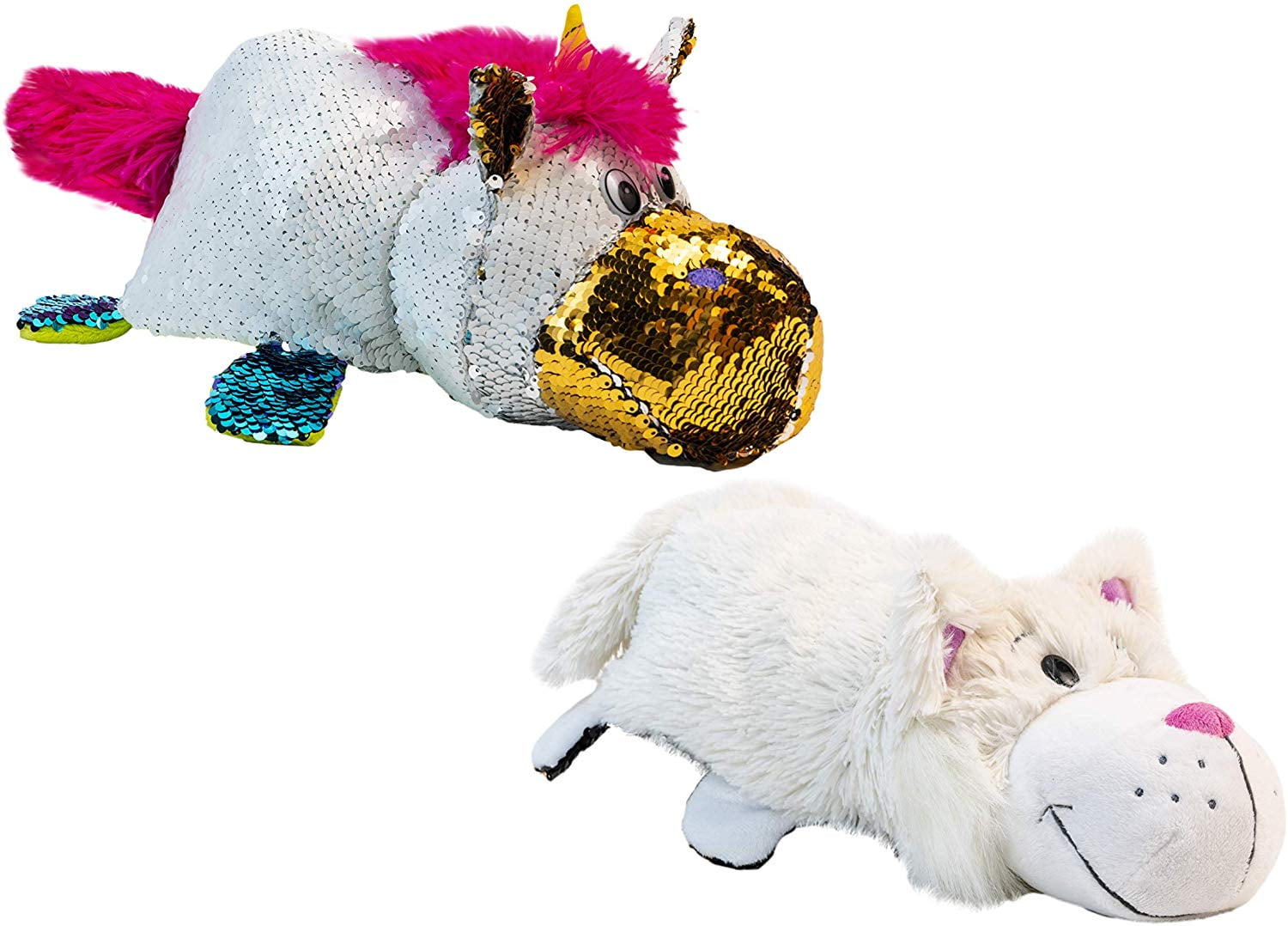 FlipaZoo FlipaZoo FB Flipquins 2 Pack UnicornDrg Choc LabWht Cat