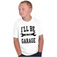 thumbnail image 5 of I'll Be In the Garage Wrench Joke Boys Kids T Shirt Tees Tops Teen Brisco Brands M, 5 of 6