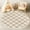 Color 3, variant on Washable Non Slip 3ft Round Rug, Hand drawn striped pastel stripe childish pastel brush Circle Area Rugs with Tassels Carpet for Nursery Bedroom Living Room Playroom Tent Rug Tent Castle
