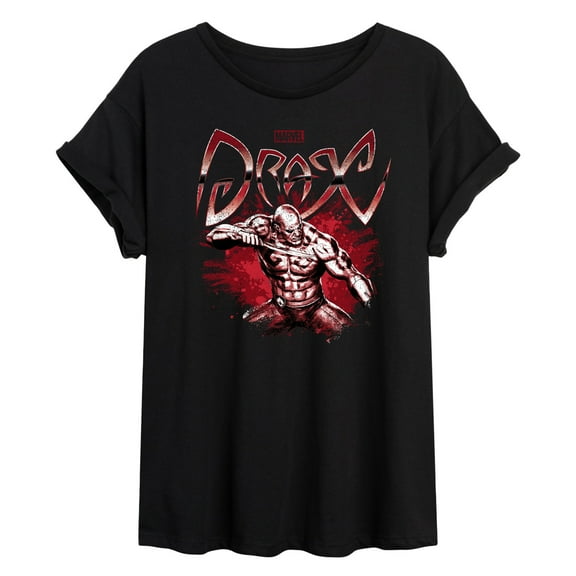 Marvel Guardians of the Galaxy - Drax - Women's Oversized Graphic T-Shirt