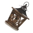 thumbnail image 1 of Bearachild Contenedor de velas, candelabro Retro para interiores, Material a prueba de viento, linterna colgante para el hogar, boda, comedor, centros de Decoración del hogar L Bearachild HA064751-02, 1 of 6