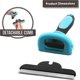 thumbnail image 3 of D-Shedz Professional Brushing Tool and Grooming Comb for All Breeds of Dogs, Cats with Short or Long, Medium and Large Hair, 3 of 5