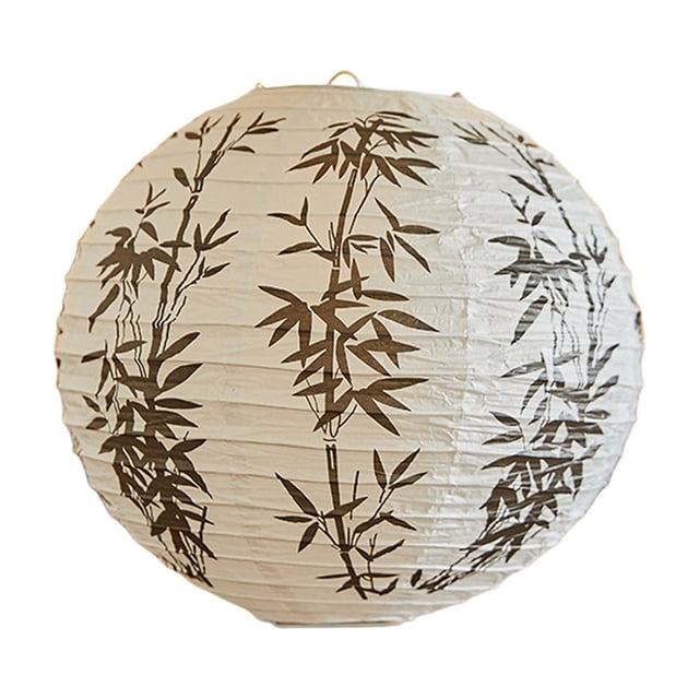 D Paper Lanterns Classical Traditional Lampshade 12X12 Inch Size Spring Decoration For Courtyard Home Festive Lighting Holiday Party Supplies Hanging Decor Multicolor Design