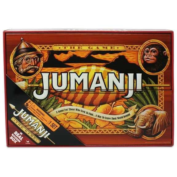 Deluxe Wood Jumanji - Classic Retro '90s Game