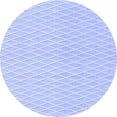 thumbnail image 1 of Ahgly Company Indoor Round Solid Blue Modern Area Rugs, 5' Round, 1 of 4