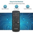 thumbnail image 3 of Replace Remote RM-SCU37B for Sony Mini HI-FI Component System LBT-SH2000 SS-SH2000 CMT-BX3 CMT-BX30R, 3 of 5