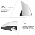 thumbnail image 5 of WRISTBIQUE Glass Shelf Support Silver Zinc Alloy 1Set 3.93X3.14X1.57in, 5 of 8