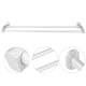 thumbnail image 5 of Toallero, Toallero De Barra Doble, Baño De Cocina Para Hotel Doméstico Cergrey Towel Holder, 5 of 8