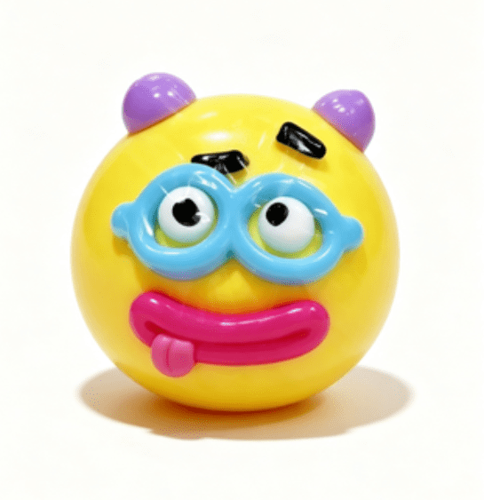 Smushers Squishy - Novelty Smush Face Squeeze Toys, Durable Material Party Favor for Birthdays & Get-Togethers（yellow）