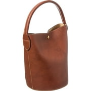 Longchamp Épure Small Leather Bucket Bag, Brown