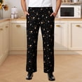 thumbnail image 2 of Men's Casual Printed Pants Lightweight Comfortable Wear for Daily Kitchen Use with Stylish Design, 2 of 9