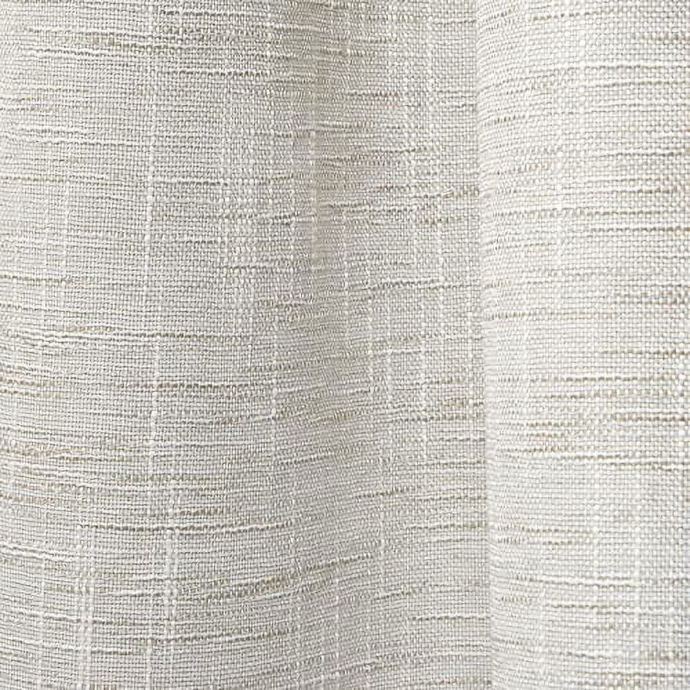 Exclusive Home Burke Patio Grommet Top 100% Blackout Indoor Single Curtain Panel, 100"x84", Latte
