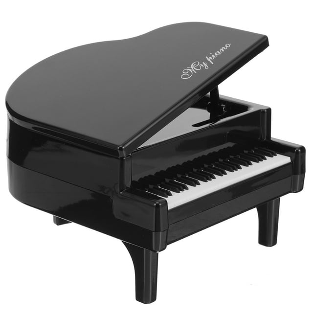 Petit Piano Tirelire Décorative Porte-Argent de Table Décoration de Piano Originale
