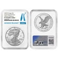 thumbnail image 3 of 2025-W Proof $1 American Silver Eagle Laser Beam Privy NGC PF70UC AR Advance Releases Label, 3 of 3