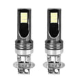thumbnail image 3 of 2Pcs 3030-12LED H3 Car Headlight Bulb Headlamp 6000K White Light, 3 of 8