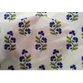 thumbnail image 4 of oneOone Cotton Silk Fabric Leaves & Floral Block Print Sewing Fabric BTY 42 Inch Wide, 4 of 4