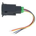 thumbnail image 4 of Foglight Switch 5 Pin Fog Lamp Push Button Switch 3A 12V On Off Light Switch Replacement For Auto Car, 4 of 8