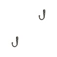 thumbnail image 4 of Yuarrent Colgador de montaje en pared Accesorio de organización del hogar Perchas colgantes Toalla Ropa Sombrero Gancho de almacenamiento tipo 4 2piezas, 4 of 6