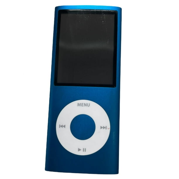 Producto Reacondicionado de Audio y Video MP3 Apple iPod Nano 4.ª Generación de 8 GB en Color Azul