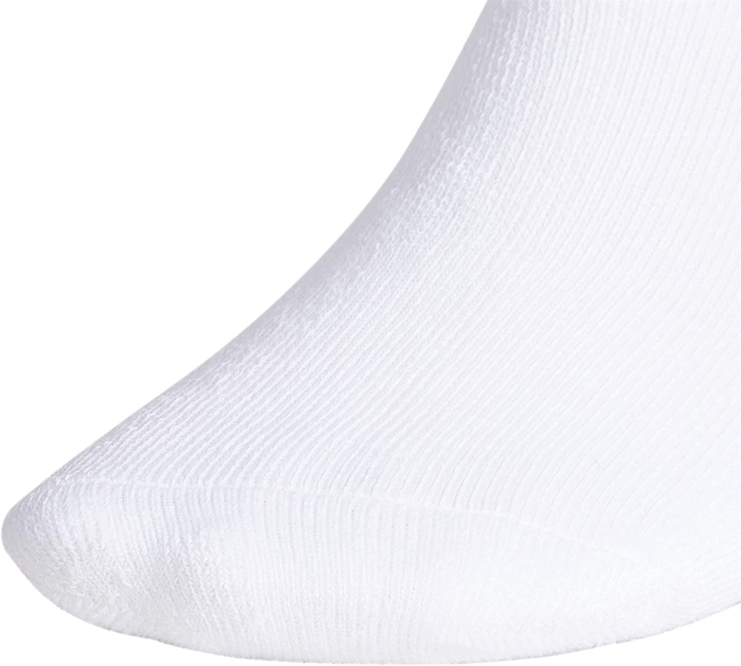 adidas Originals Men's Trefoil No Show Sock (6-Pair), White/Black Black/White, Large, (Shoe Size 6-12)