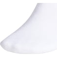 thumbnail image 6 of adidas Originals Men's Trefoil No Show Sock (6-Pair), White/Black Black/White, Large, (Shoe Size 6-12), 6 of 12