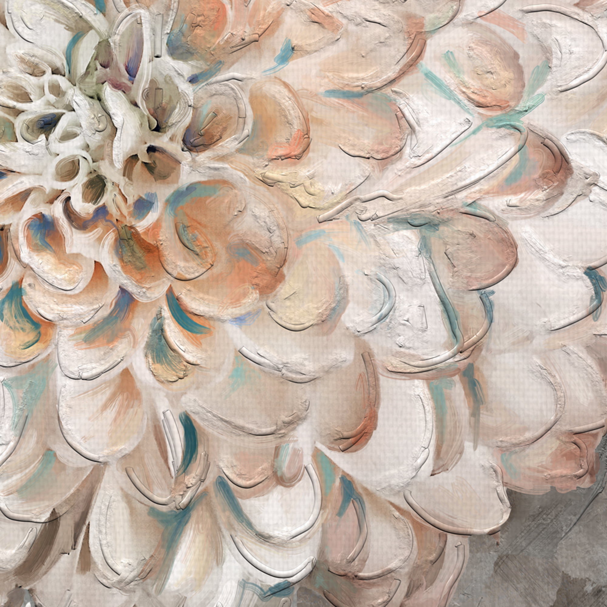 Confetti Dahlia by Studio Arts Canvas Art