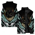 thumbnail image 4 of Chaleco sin mangas de invierno para hombre 2024, chaqueta con estampado de gatitos y conejitos, chaquetas, chalecos para hombre, chalecos, ropa, abrigos, 4 of 5