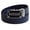 Navy Blue/Silver, variant on FEDEY Signature Mens Leather Ratchet Belt, COWBOY Automatic Buckle Statement Belt