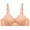 Khaki, variant on Herrnalise Women's T Shirt Bra, Demi Cup, Smoothing, Lightly Lined，Full Coverage ，Wireless，Bra.