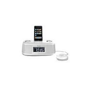 iLuv iMM153 - Clock radio with Apple Dock cradle - 5 Watt - white