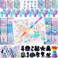 thumbnail image 1 of Party Favors Set BenLouis Mermaid Coloring Books for Kids, 1 of 7